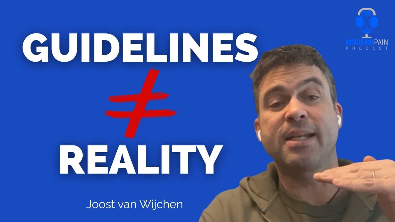 Chronic Pain Care: When Guidelines Don’t Fit